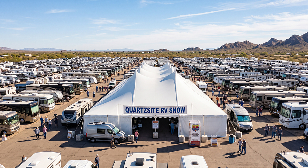 The Quartzsite RV Show: The Biggest RV Gathering in 2026